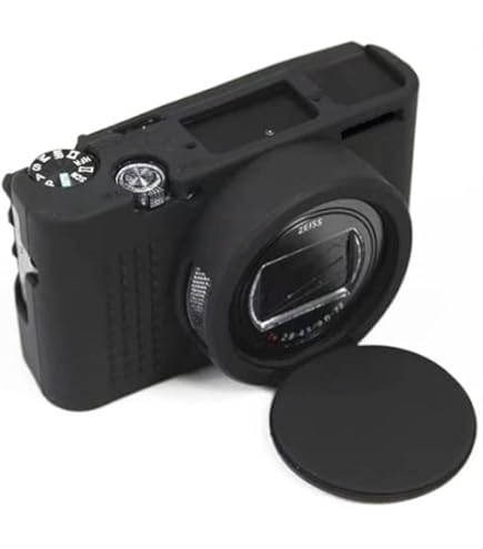 Amazon.co.jp: Easy Hood RX100 VIIカメラケース カメラシリコンカバー